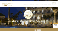 Desktop Screenshot of clubhotelkennedy.com